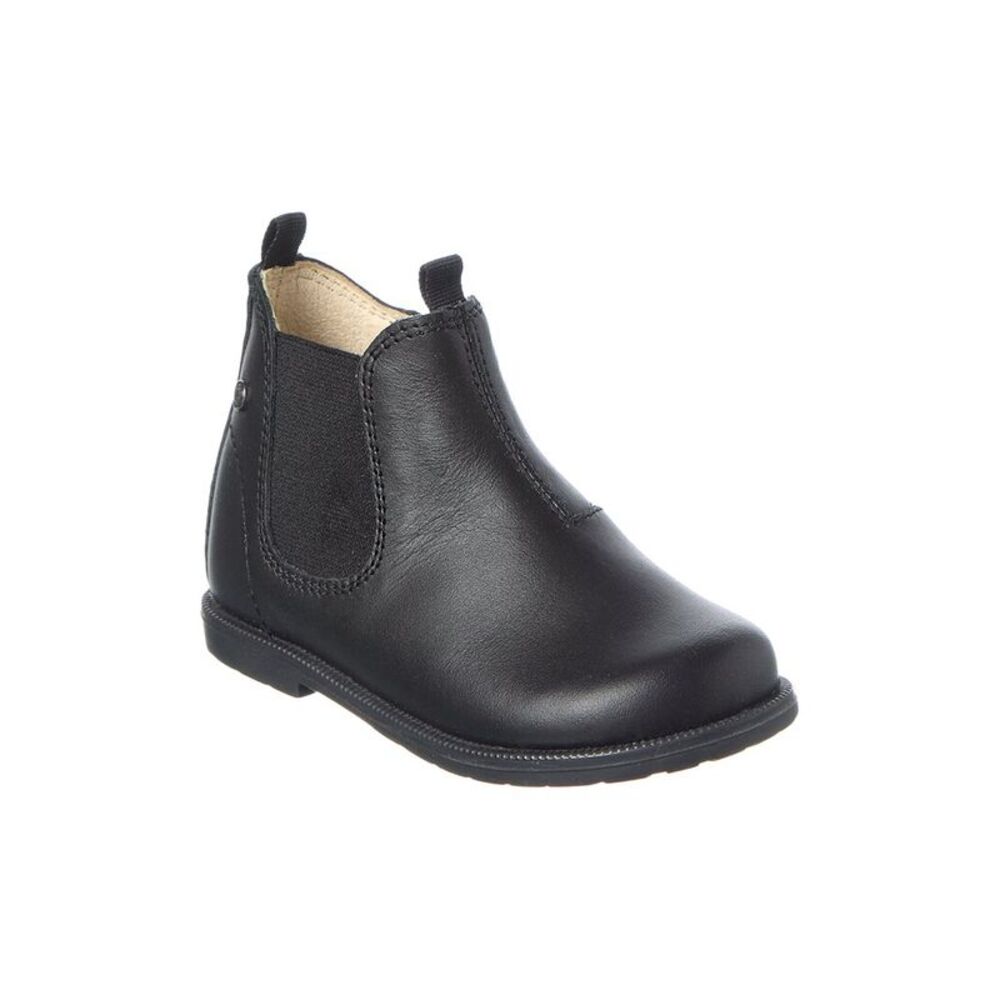 Naturino Falcotto Winter Wood Leather Boot, Black